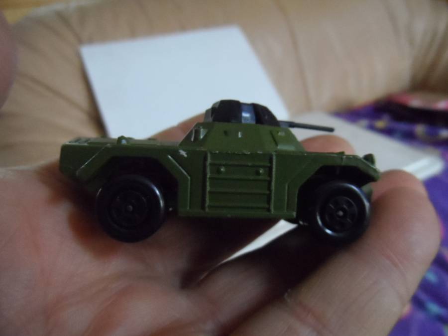 1973 Matchbox Rola-Matics Weasel No.73 Green Tank Lesney Near Mint