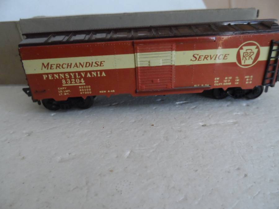fleischmann HO "merchandise service" boxcar pennsylvania -as new