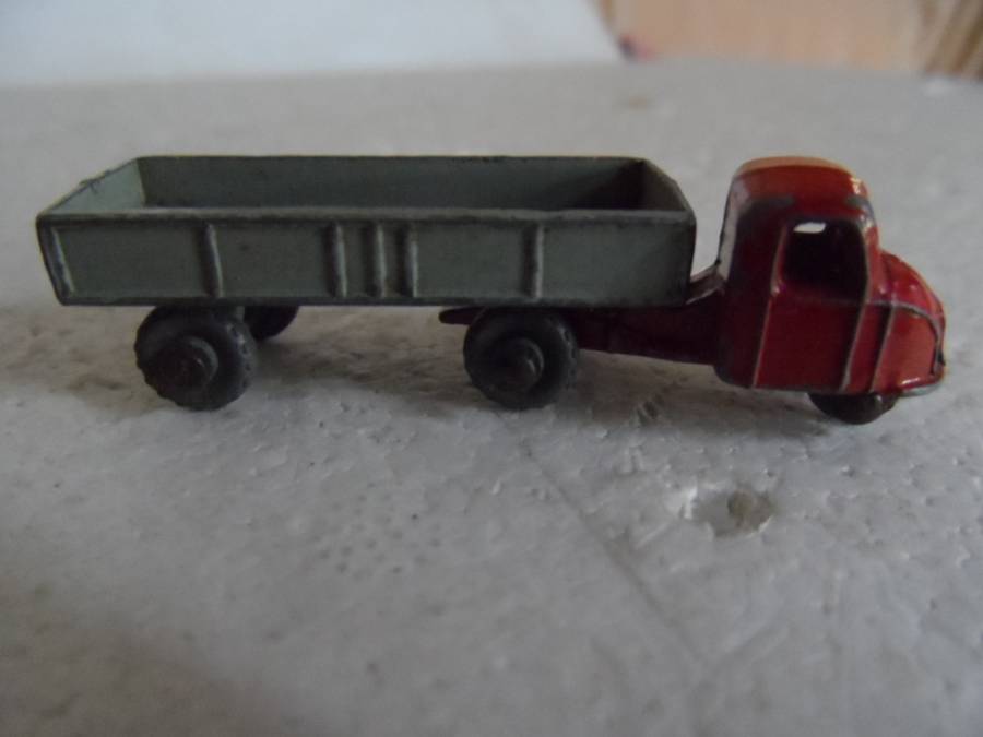 VINTAGE Matchbox Lesney Moko No.10a Scammell Scarab Mechanical Horse 1957 [SMALLER VERSION]