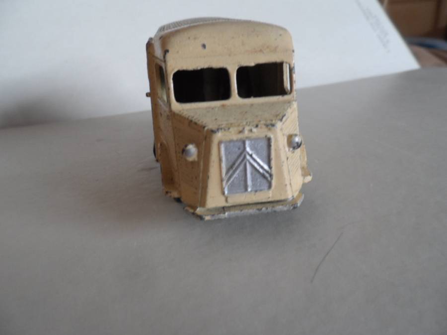 vintage French Made Dinky Toys #25c Citroen 1200K Van Gervais [d24]