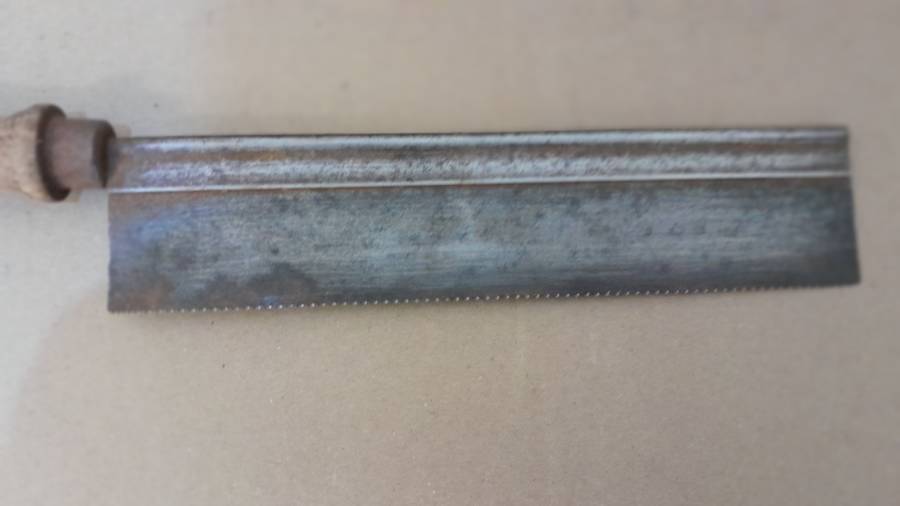 2 Dove tail saws - 1 left/right reversible & another
