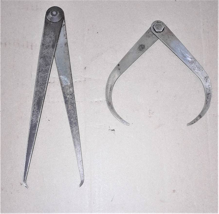 Vintage Geo Plumbton 1940 & LS Startett Calipers