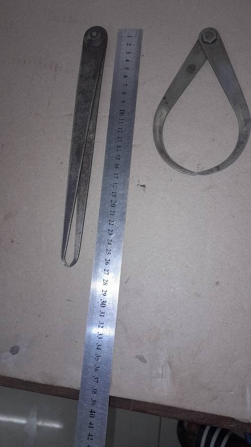 Vintage Geo Plumbton 1940 & LS Startett Calipers