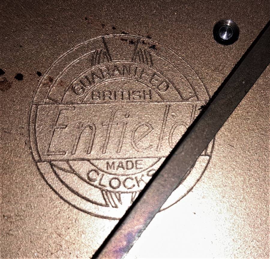 Enfield Westminister chime movement Pat No 421434 - Complete for restoration  - see pics