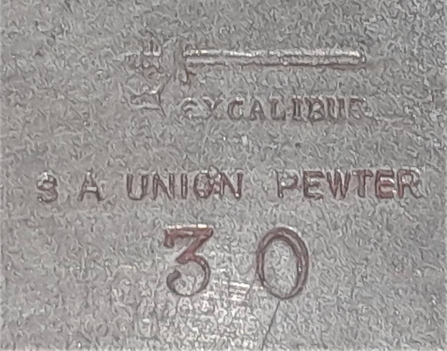 A Vintage SA Union Pewter Tankard & 2 Russian Tea Glass Holder- As per pictures