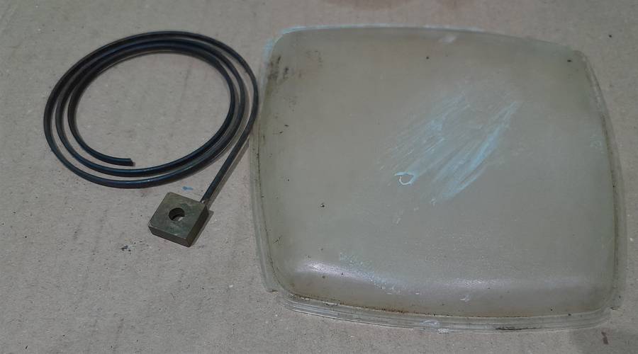 Smiths Mantle Clock - Great Britain - Working - To Restore - See Pics - Glass & Chime Out