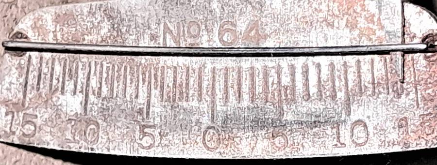 Vintage LS Starrett No64 Test Indicator