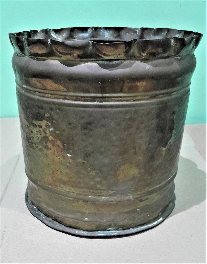 Brass Planter - Height 20cm & Dia 21CM