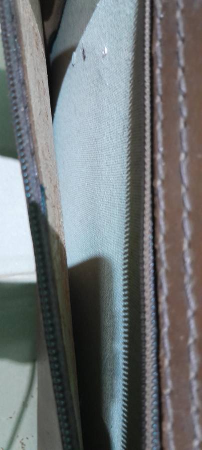 Vintage Sapro Leather School Case