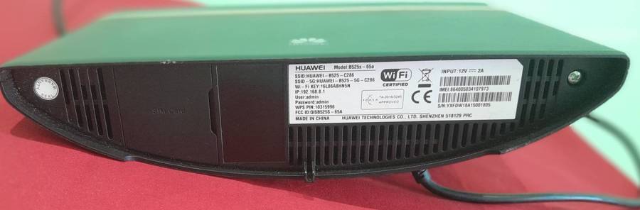 Huawei Router Model B525  C526  - As per pictures