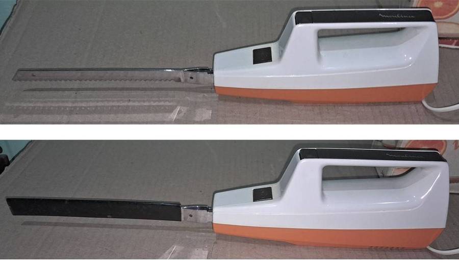 Vintage  Moulinex Electric Carving Knife - New old Stock - Original Box & Documents - See Pics