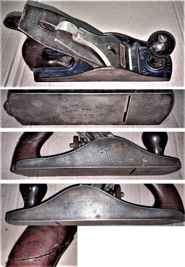 Record No 4 ½, circ 1945- 52, Note: Tote cracked & Chip Breaker screw missing - Please see Pics