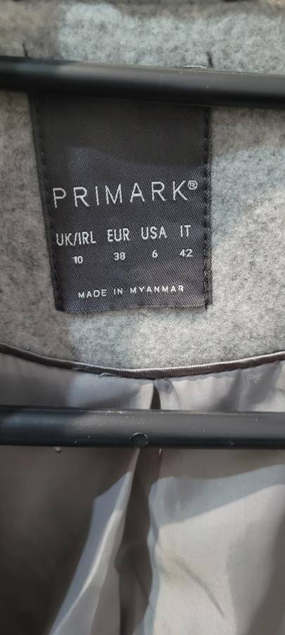 Stunning grey coat (EUR 38 / UK10)