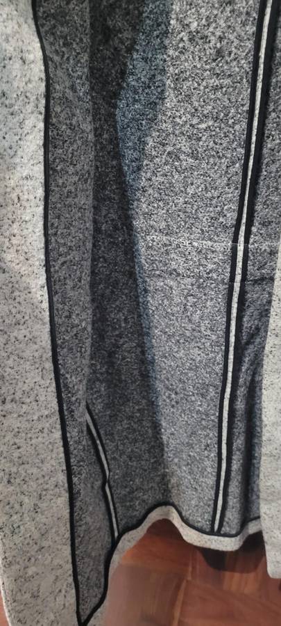 Grey wool coat