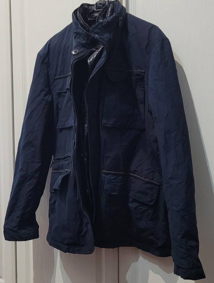Massimo Dutti navy jacket (EUR L)