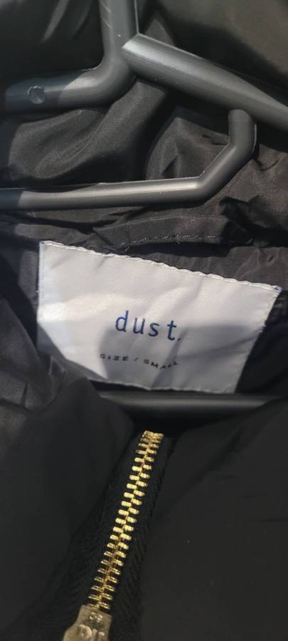 Black puffer jacket