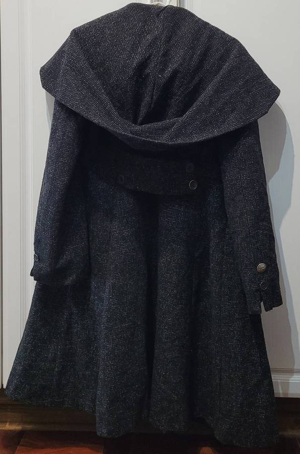 Ladies black/grey coat