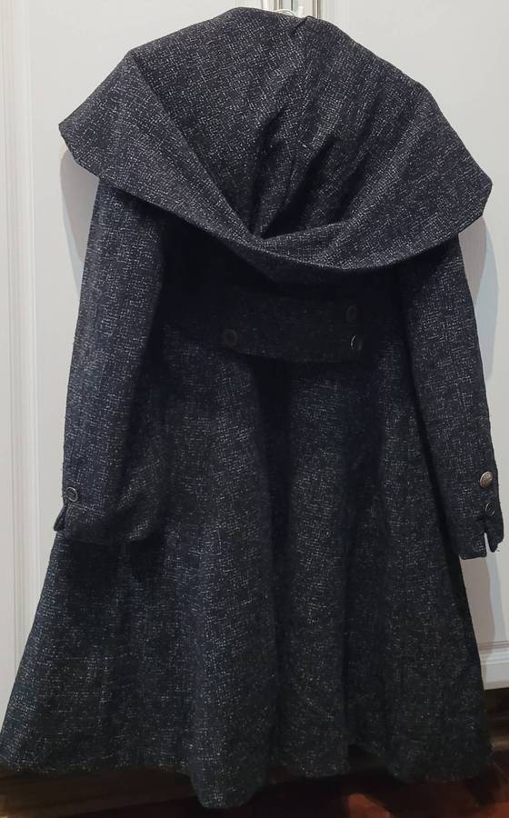 Ladies black/grey coat
