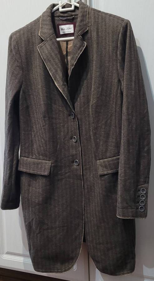 White label brown jacket