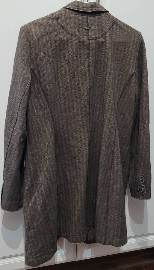 White label brown jacket