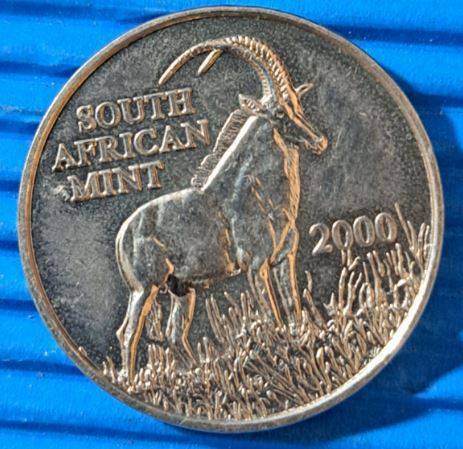 2000 South Africa Coin World Token