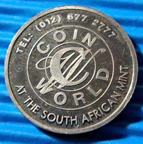 2009 SA Coin World Token - Rhino