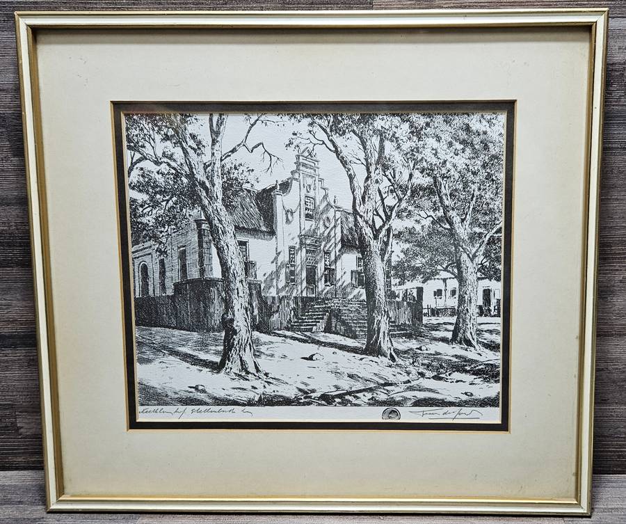 Signed Tinus de Jongh