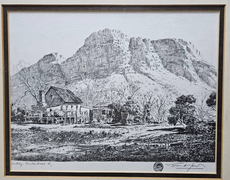 Signed Tinus de Jongh