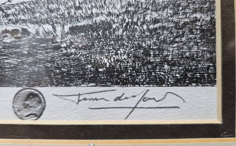 Signed Tinus de Jongh