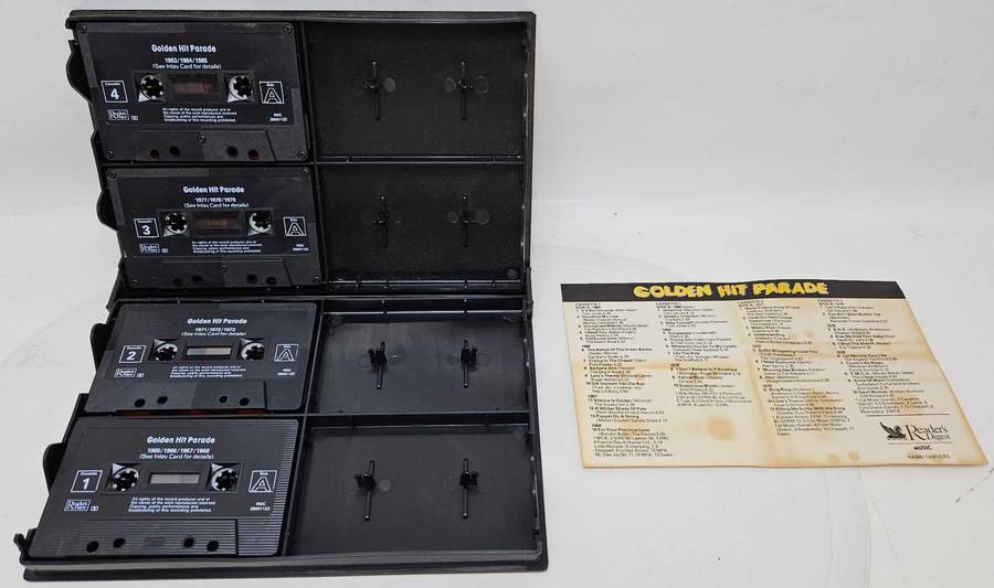 ~~~R1 START~~~Cassette: 1965-1985 Golden Hit Parade Box Set as Pictured