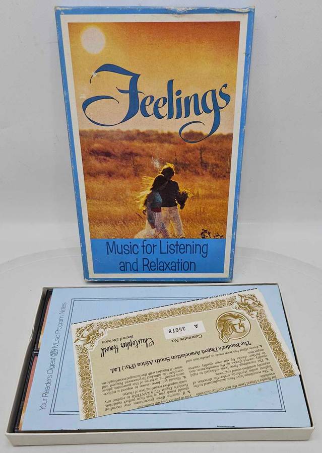 ~~~R1 START~~~Cassette Box Set: Feelings - Music For Listening & Relaxation