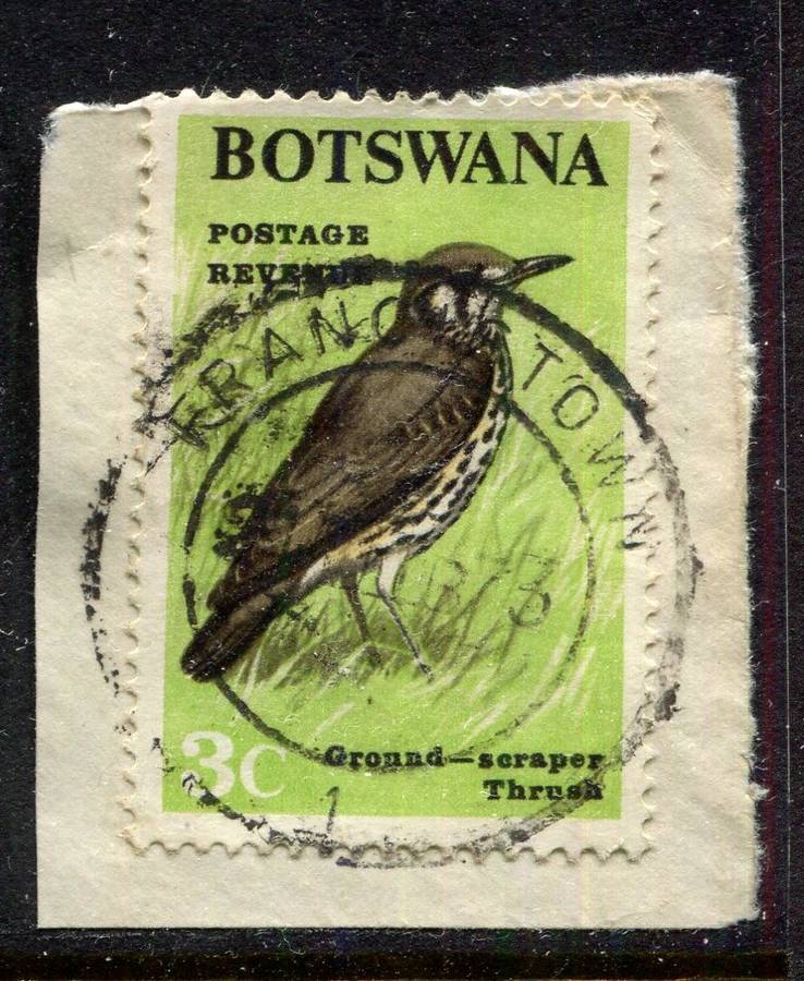 Botswana - Used On Piece