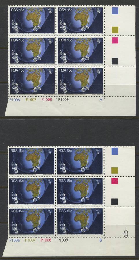 RSA - Set Of 2 Control Blocks Of 6 - 1975 - MNH