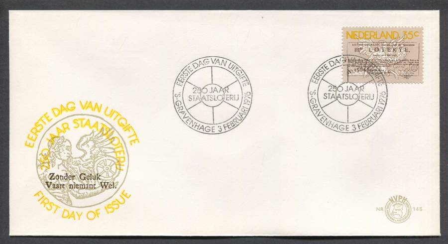Netherlands - FDC - No 145 - 1976 - Unaddressed