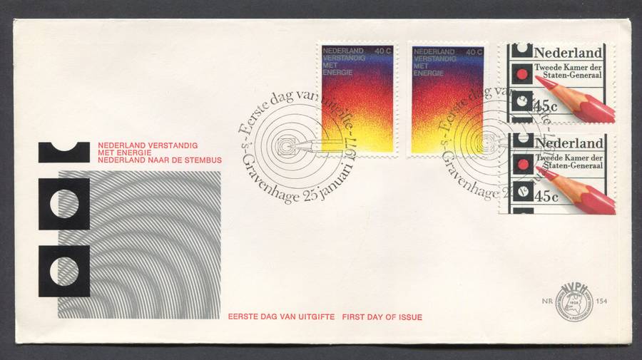 Netherlands - FDC - No 154 - 1977 - Unaddressed