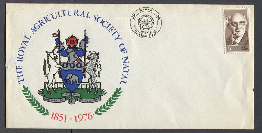 RSA - 7 Commemorative Covers Showing  Stamp Cancel Over 2 Covers To Completely Missing