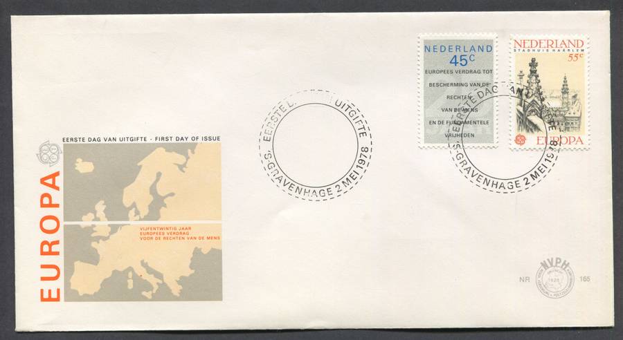 Netherlands - FDC - No 165 - 1978 - Unaddressed