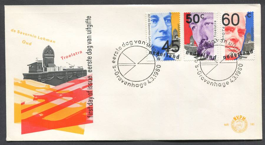 Netherlands - FDC - No 180 - 1980 - Unaddressed