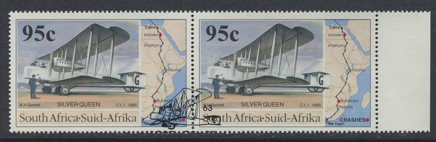 RSA - 1 Pair - 1995 - Used(CTO)