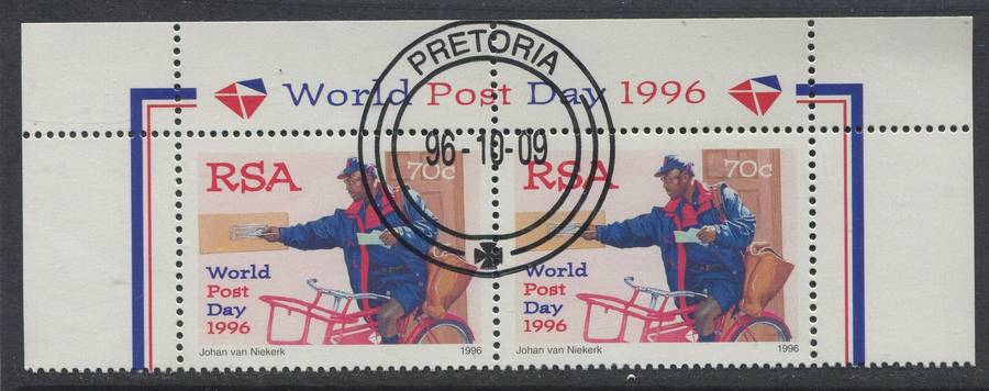 RSA - 1 Pair - 1996 - Used(CTO)