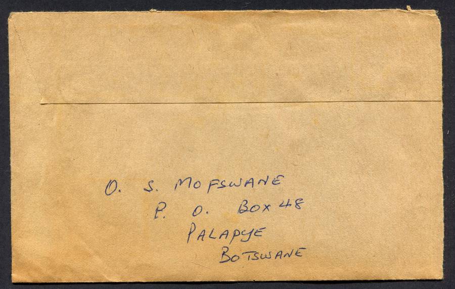 Botswana - Small Size Cover - (Halve of a Cover)