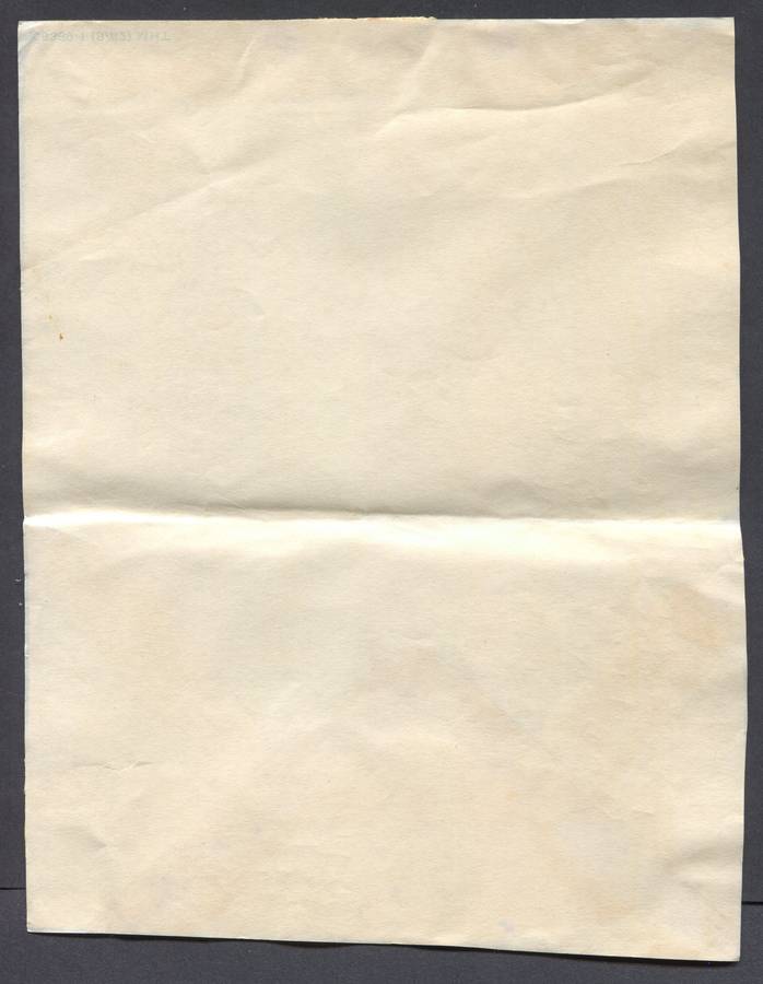 Cover - Censored  - Opened On 3 Sides And Glued To Paper