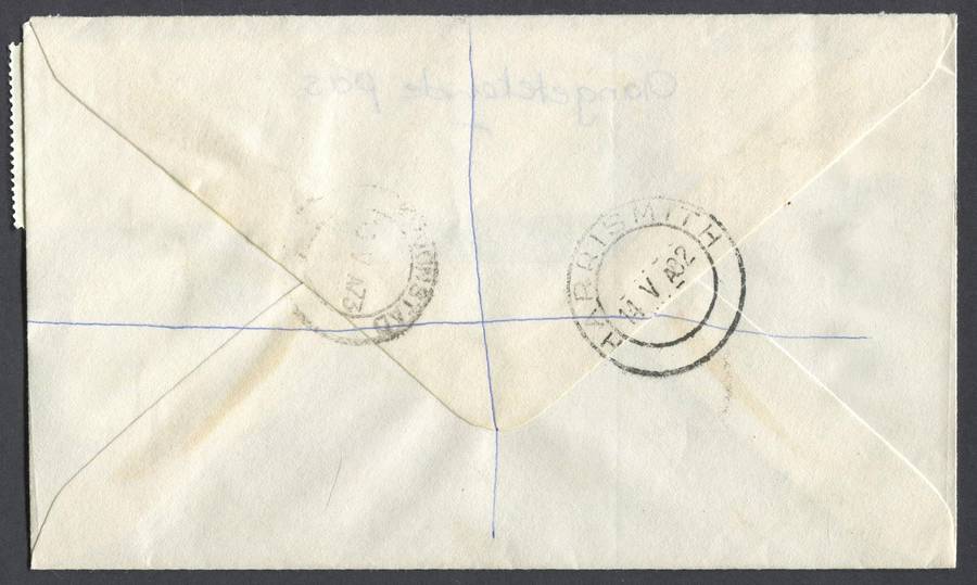 RSA - Cover Registered At Kroonstad Post Office