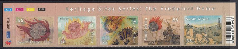 RSA - Strip of 5 - 2012 - MNH