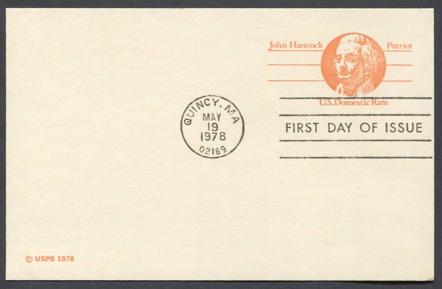 USA -  FD Post Card - 1978
