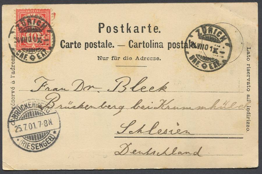 Switzerland - Post Card