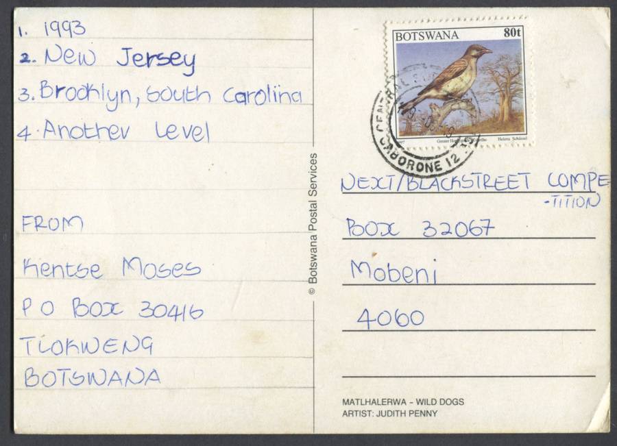 Botswana - Post Card
