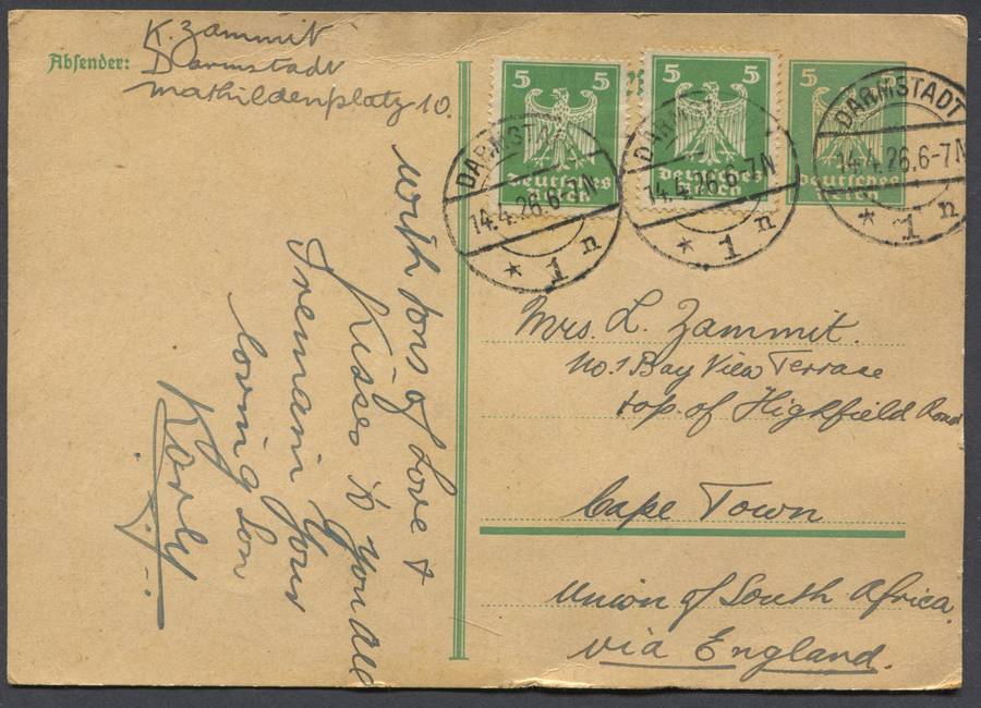 Germany - Post Card