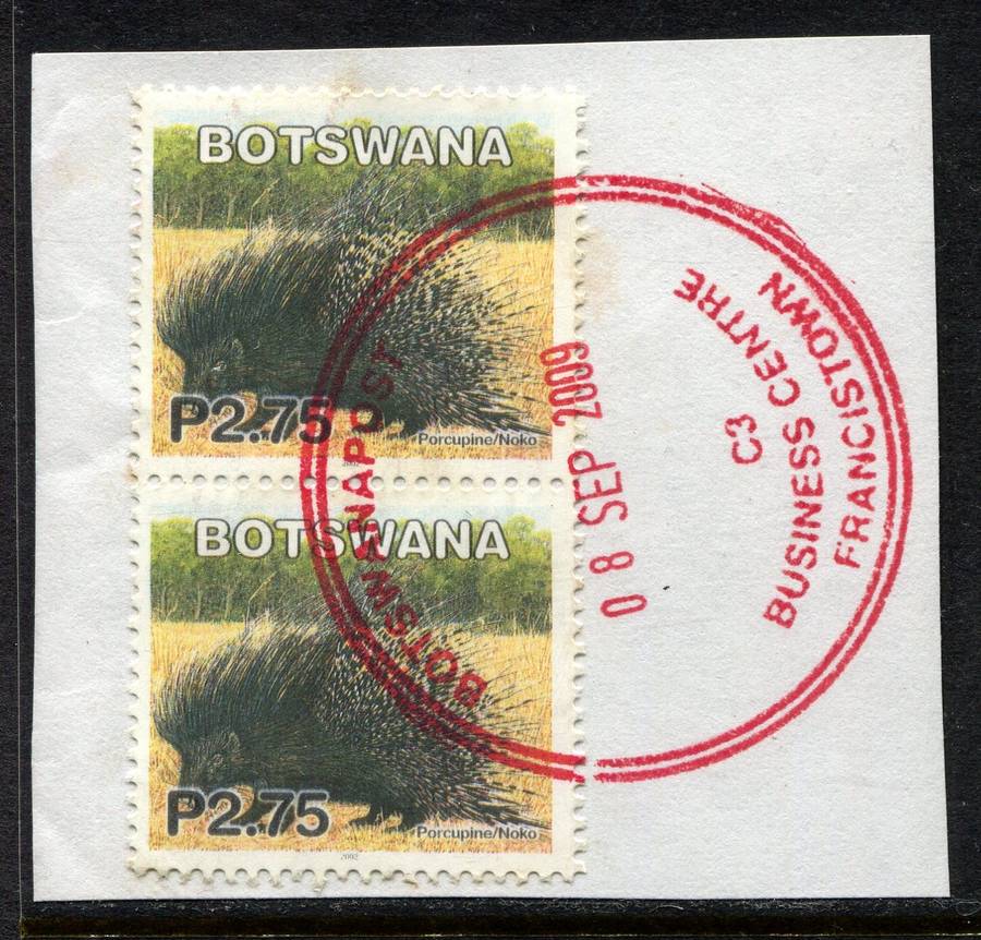 Botswana - Used On Piece