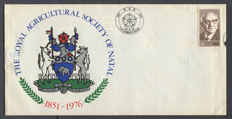 RSA - 7 Commemorative Covers Showing  Stamp Cancel Over 2 Covers To Completely Missing